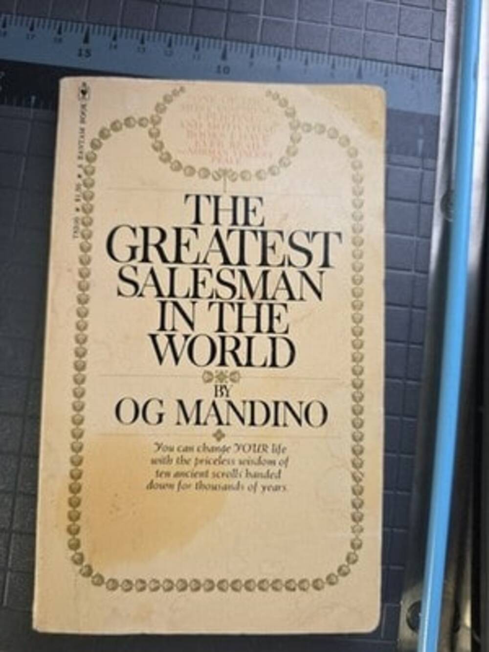 The Greatest Salesman In The World Og Mandino 1974 Paperback Bantam Self-Help PB